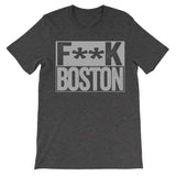 Fuck Boston dark grey tshirt