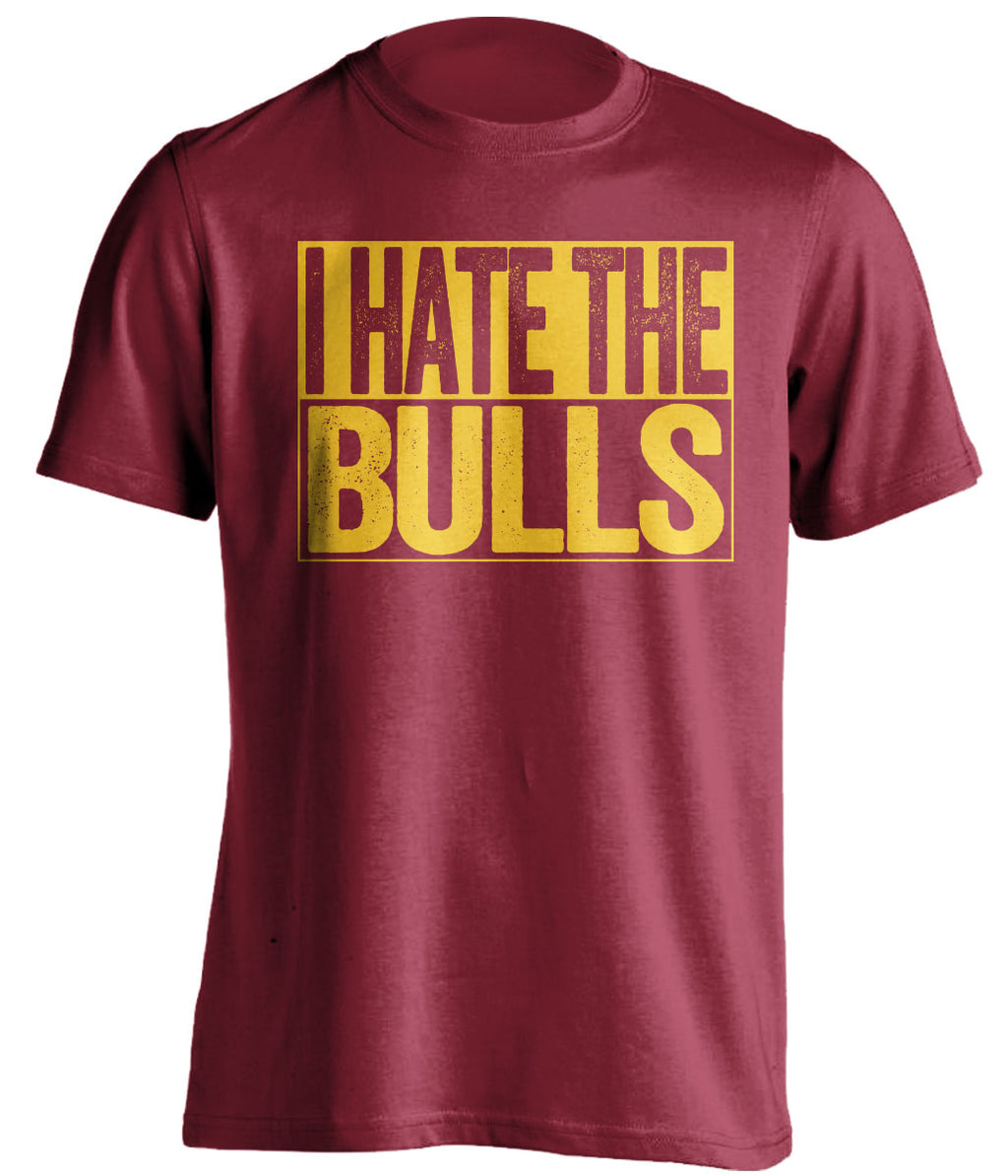 I Hate the Bulls navy shirt haters tee for Indiana Pacers Fans by Beef Shirts