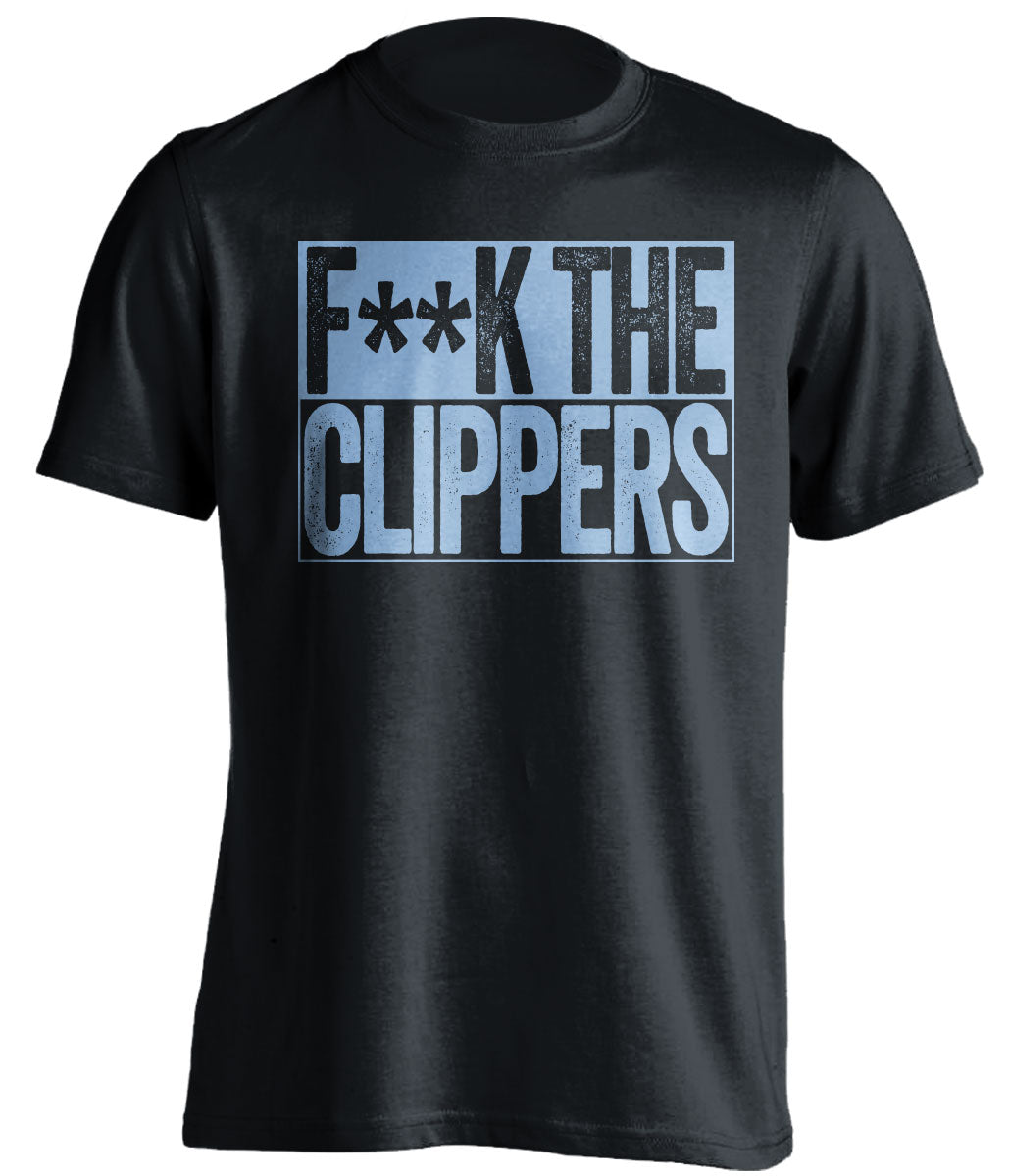 Fuck the Clippers Censored Black Haters Tee for Memphis Grizzlies Fans Shirt by Beef Shirts