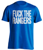 fuck the rangers toronto blue jays fan blue tshirt uncensored