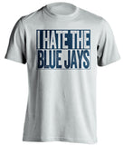 i hate the blue jays detroit tigers fan white shirt haters tee