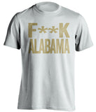 FUCK ALABAMA - Vanderbilt Commodores Fan T-Shirt - Text Design - Beef Shirts