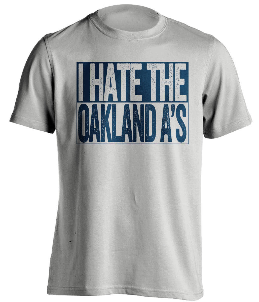 I Hate The Oakland A's - Houston Astros Fan T-Shirt - Box Design - Beef Shirts