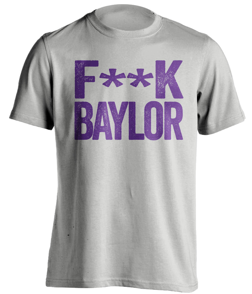Fuck Baylor Shirt - TCU Horned Frogs vs Bears Rivalry Statement Tee