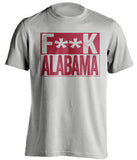 fuck alabama bama fsu florida state seminoles grey shirt censored