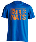 I Hate the Nats blue haters tee for New York Mets Fans by Beef Shirts