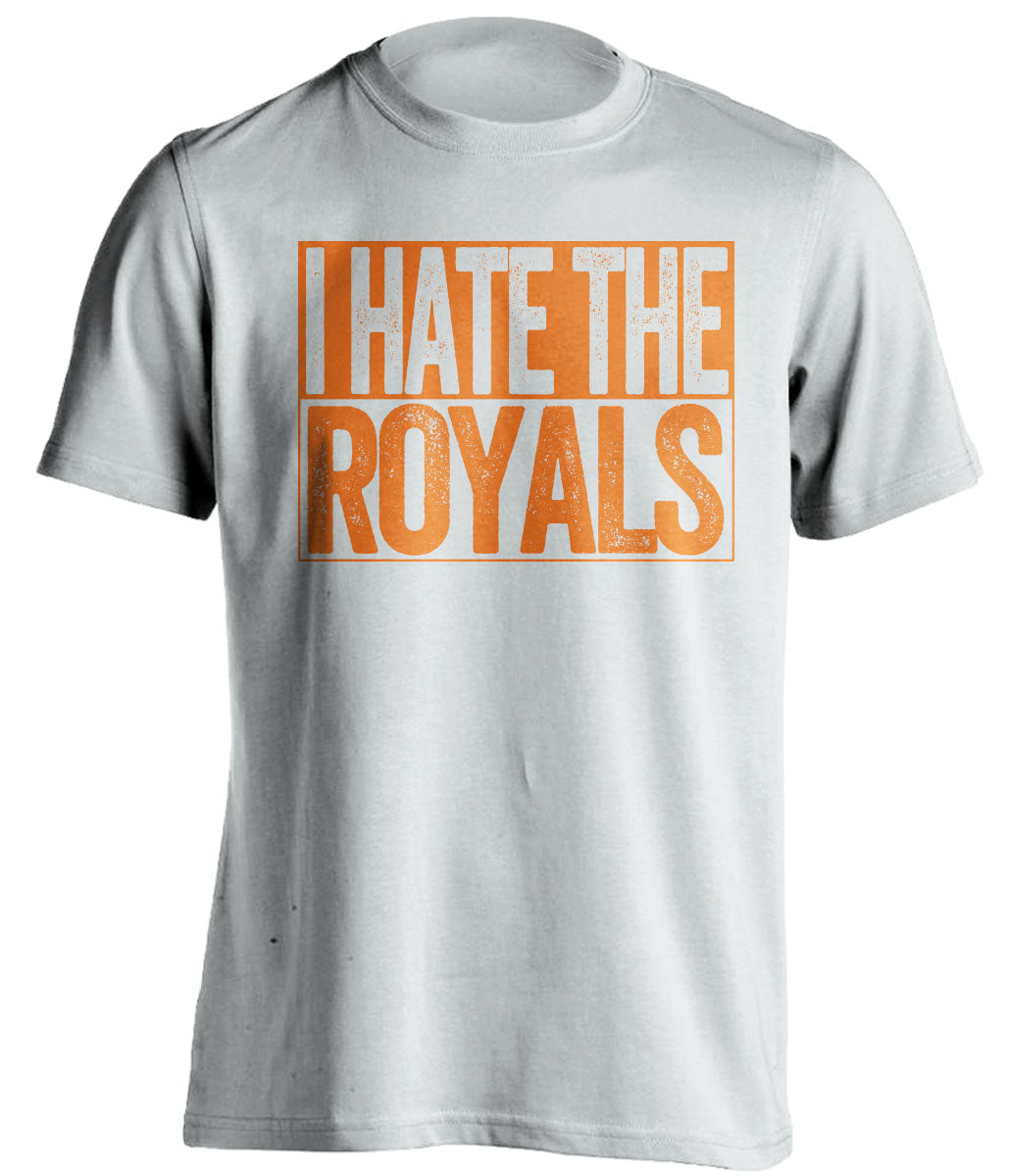 I Hate the Royals white haters tee for New York Mets Fans by Beef Shirts