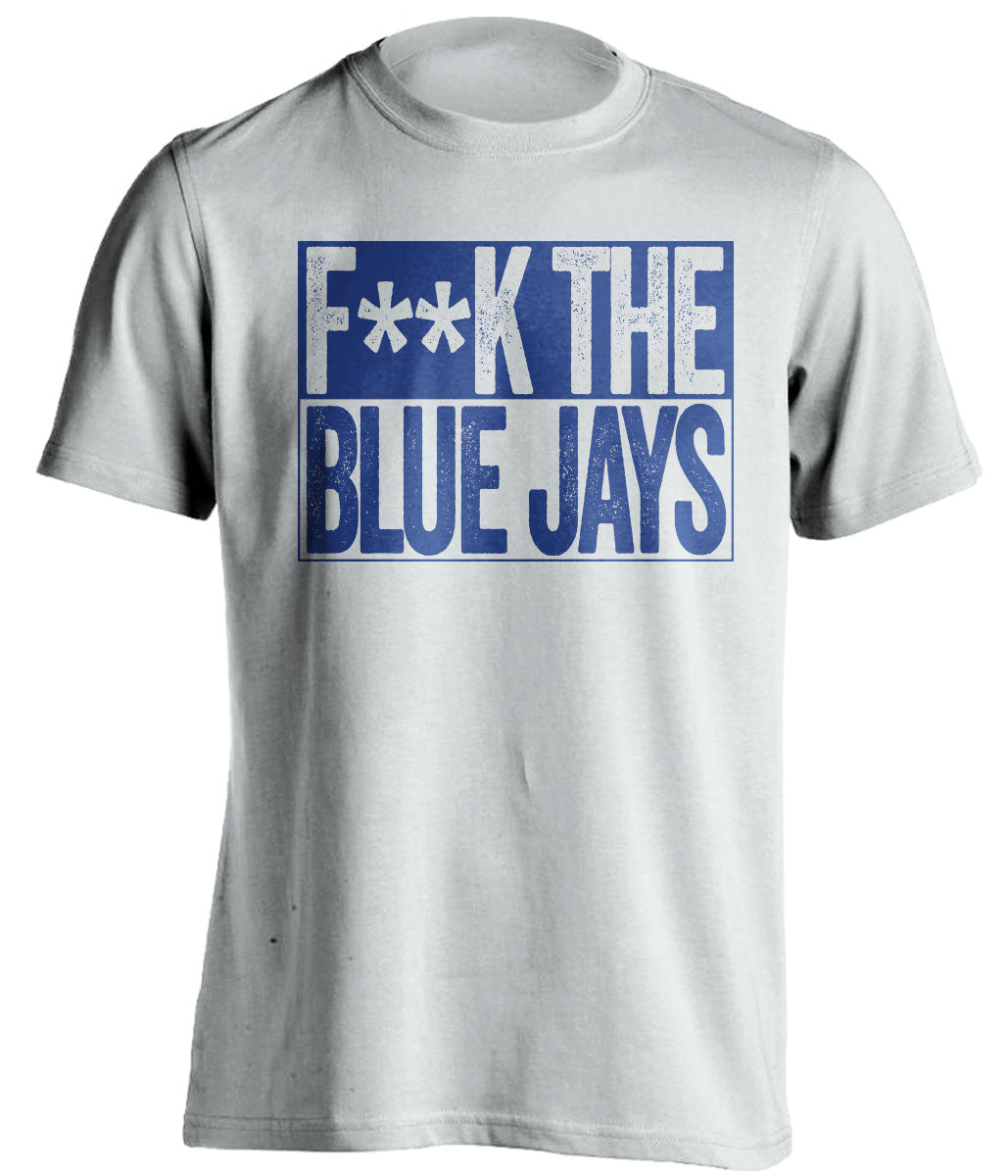 fuck the blue jays texas rangers fan white shirt censored