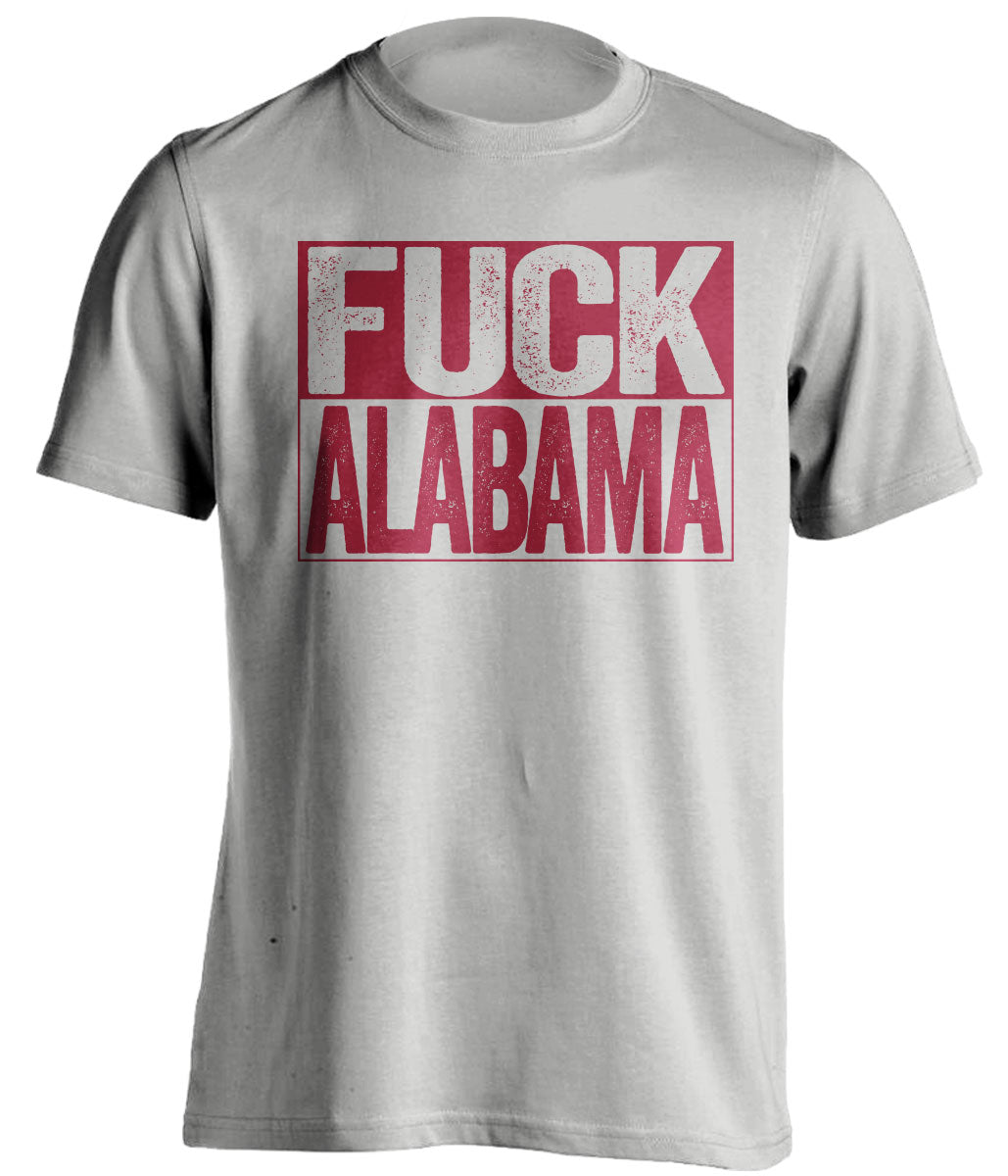 fuck alabama bama fsu florida state seminoles grey shirt uncensored