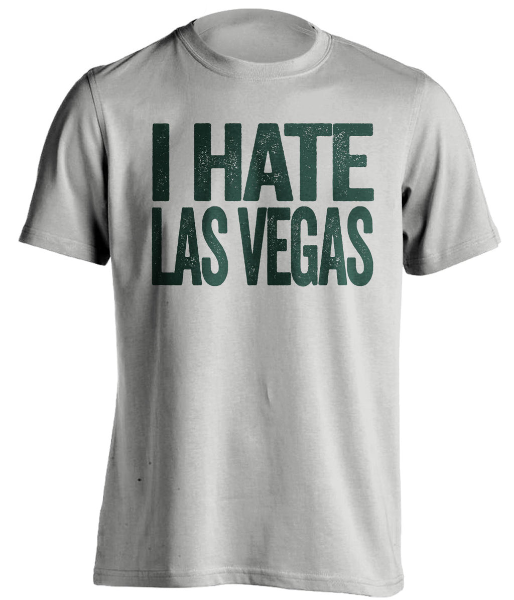 i hate las vegas oakland athletics grey tshirt