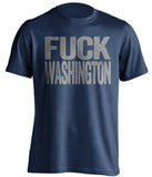fuck washington navy tshirt dallas cowboys fan rivalry tee uncensored