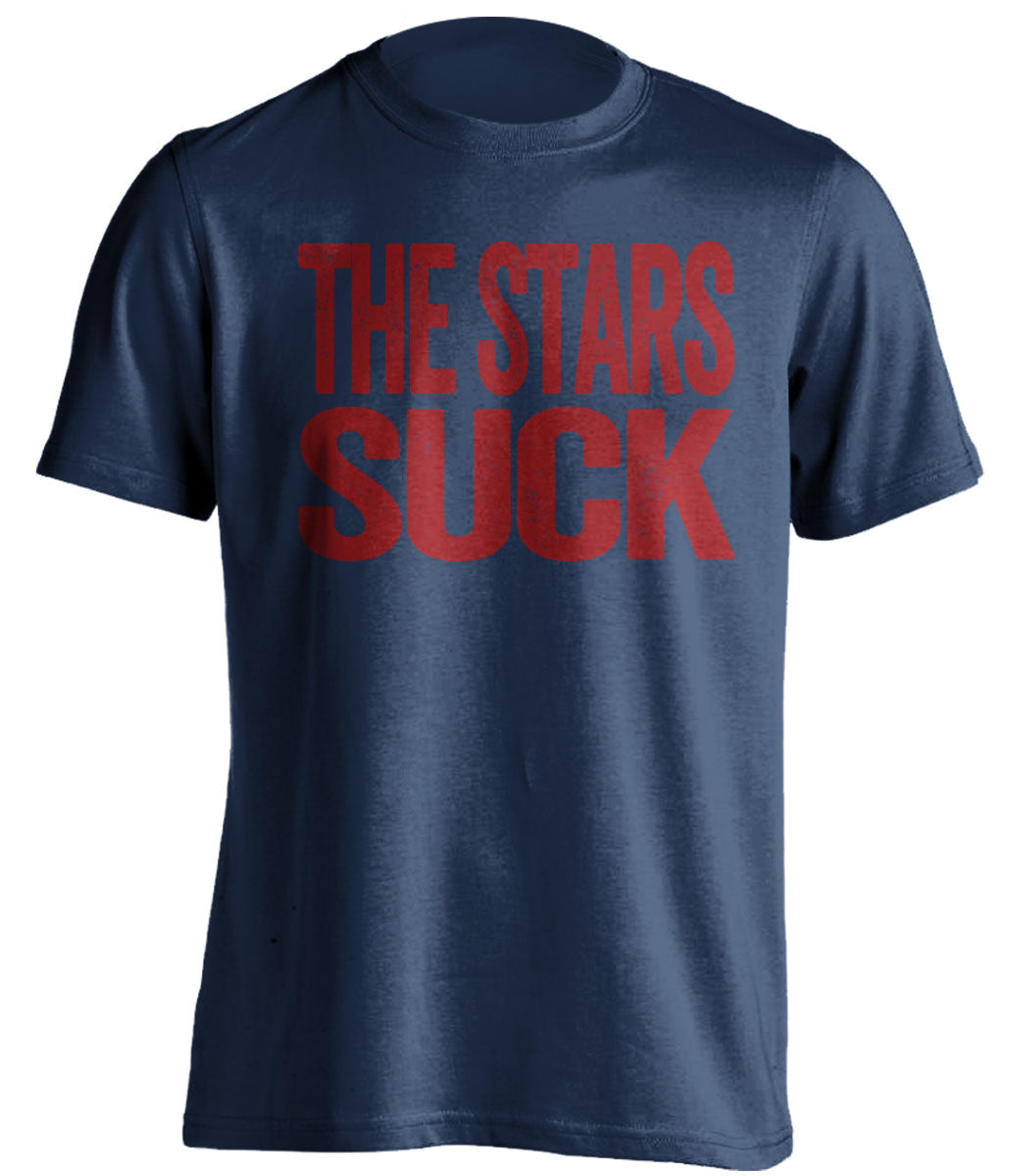 The Stars Suck Shirt - Colorado Avalanche vs Dallas Rivalry Statement Tee