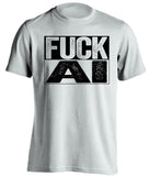 white shirt that says fuck AI in bold font
