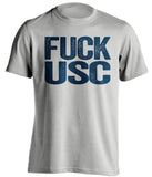 FUCK USC - Notre Dame Fighting Irish Fan T-Shirt - Text Design - Beef Shirts