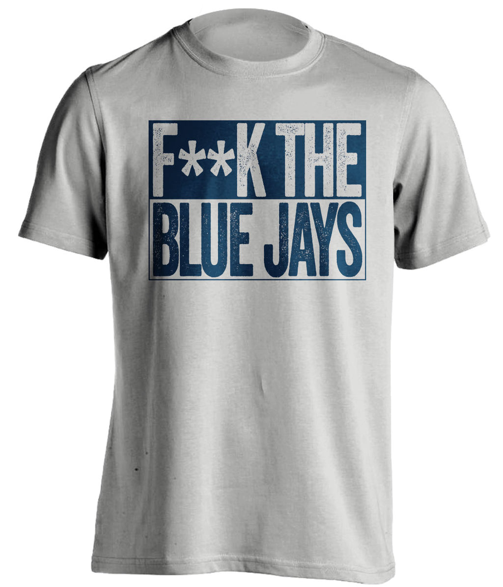 Fuck the Blue Jays - Detroit Tigers Fan T-Shirt - Box Design - Beef Shirts