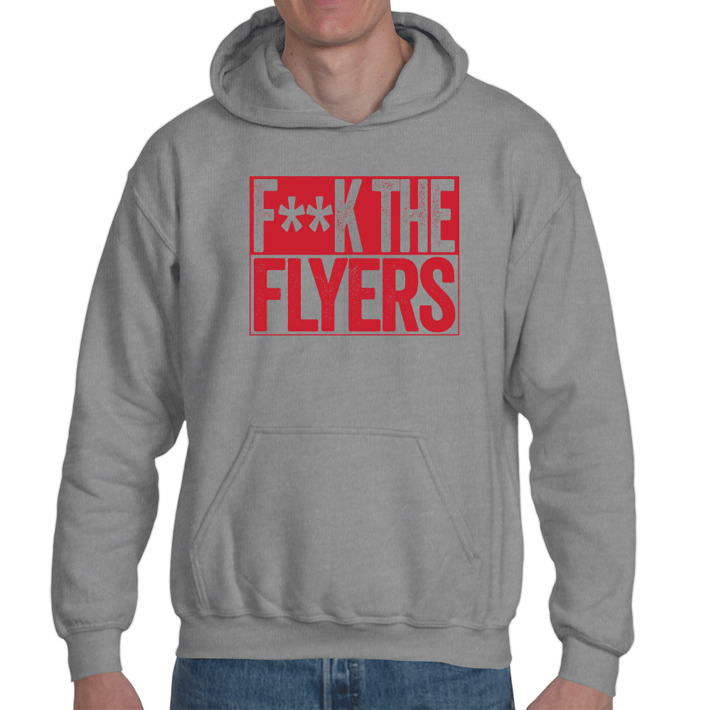 F**K THE FLYERS Washington Capitals grey hoodie