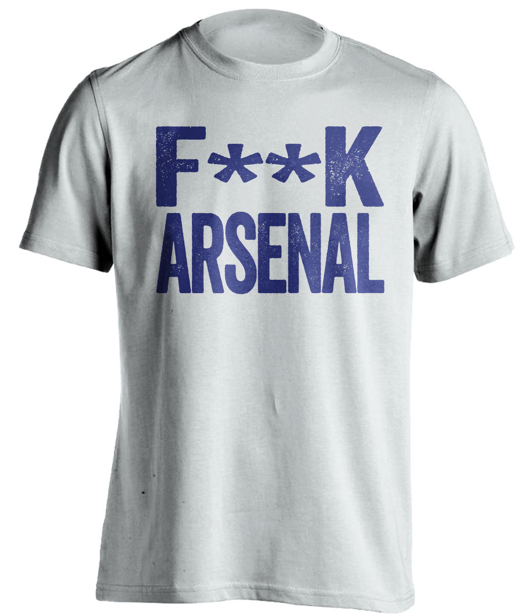 F**K ARSENAL Chelsea FC white Shirt