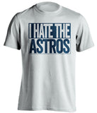 i hate the astros new york yankees white shirt