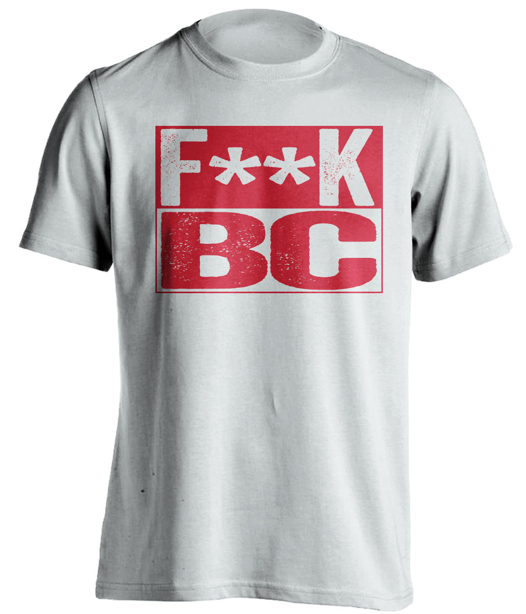 f*ck bc boston terriers white shirt