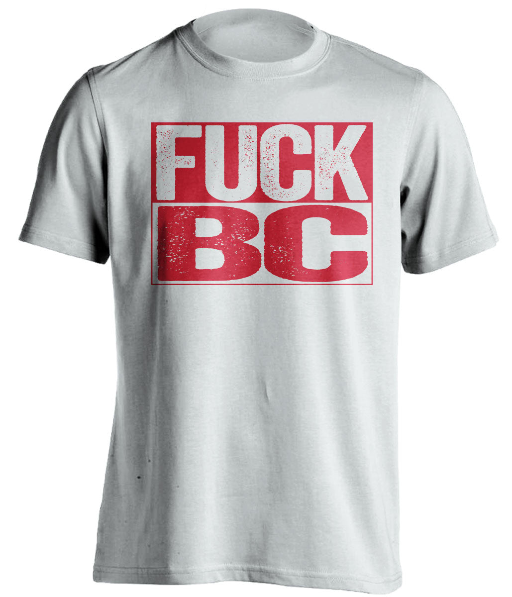 fuck bc boston terriers white shirt