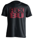 fuck bu boston college eagles black shirt