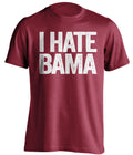 usc gamecocks red shirt i hate bama