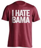 usc gamecocks red shirt i hate bama