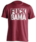 fuck bama arkansas razorbacks red shirt