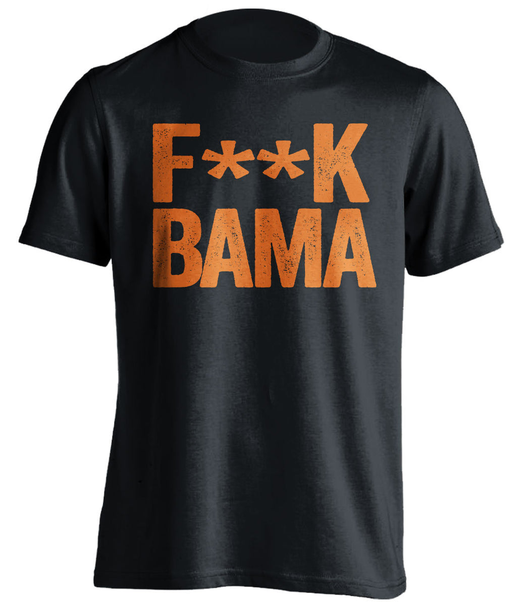 FUCK BAMA - Clemson Tigers Fan T-Shirt - Text Design - Beef Shirts
