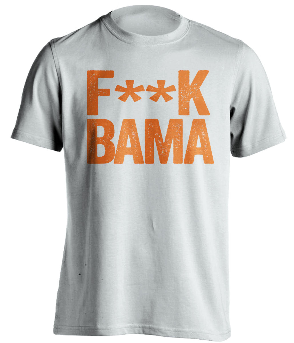 FUCK BAMA - Clemson Tigers Fan T-Shirt - Text Design - Beef Shirts
