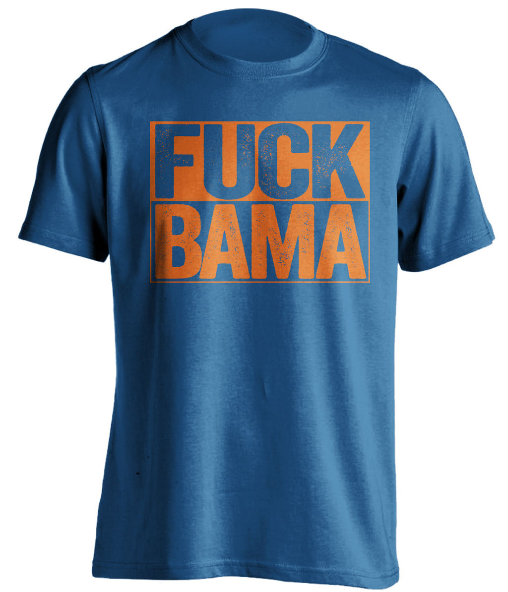 FUCK BAMA University of Florida Gators blue TShirt
