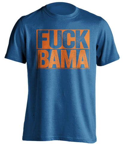 FUCK BAMA University of Florida Gators blue TShirt