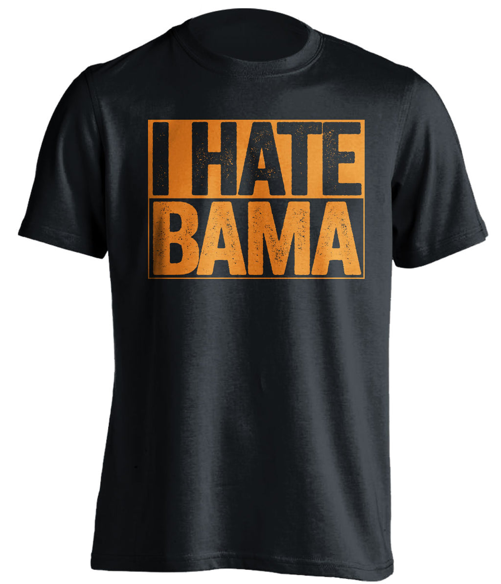tennessee vols i hate bama black shirt