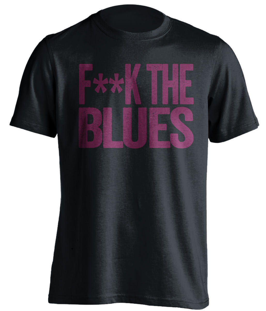 F**K THE BLUES Aston Villa FC black Shirt