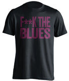F**K THE BLUES Aston Villa FC black Shirt