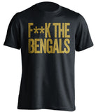 F**K THE BENGALS Baltimore Ravens black Shirt