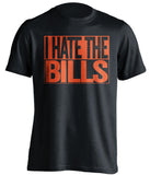 i hate the bills miami dolphins black shirt