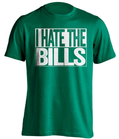 i hate the bills new york jets green shirt