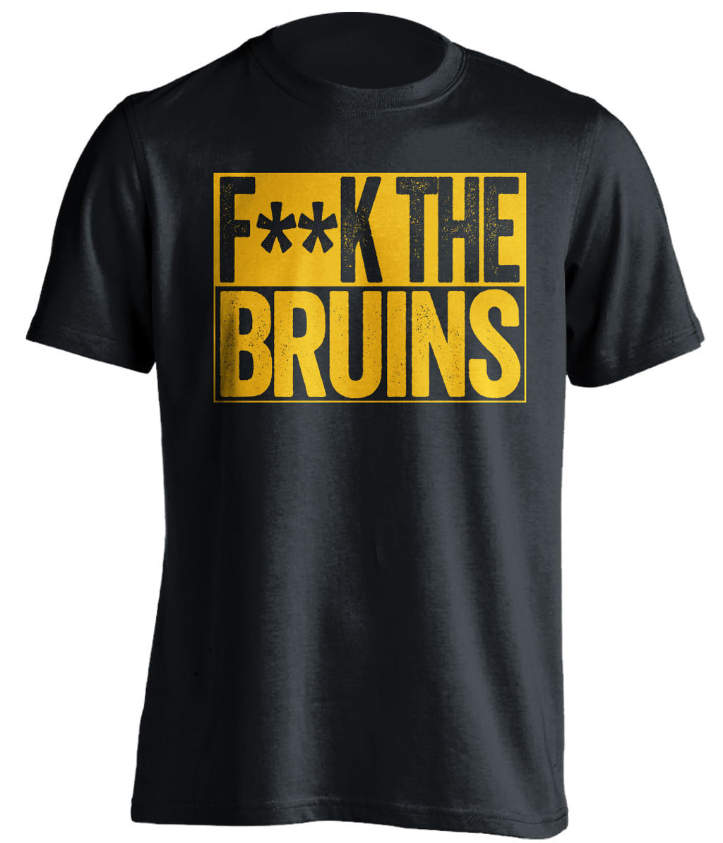 f**k the bruins buffalo sabres black shirt