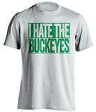 i hate the buckeyes marshall herd white shirt