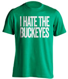 i hate the buckeyes marshall herd green tshirt