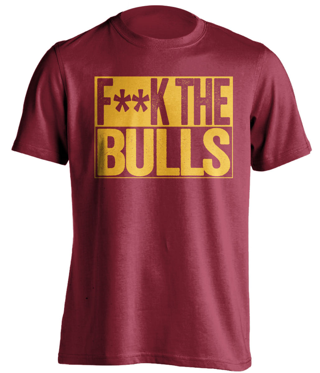 f**k the bulls cleveland cavaliers red shirt