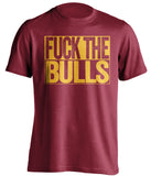 fuck the bulls cleveland cavaliers red shirt