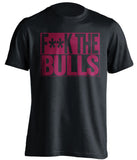 f**k the bulls cleveland cavaliers black shirt