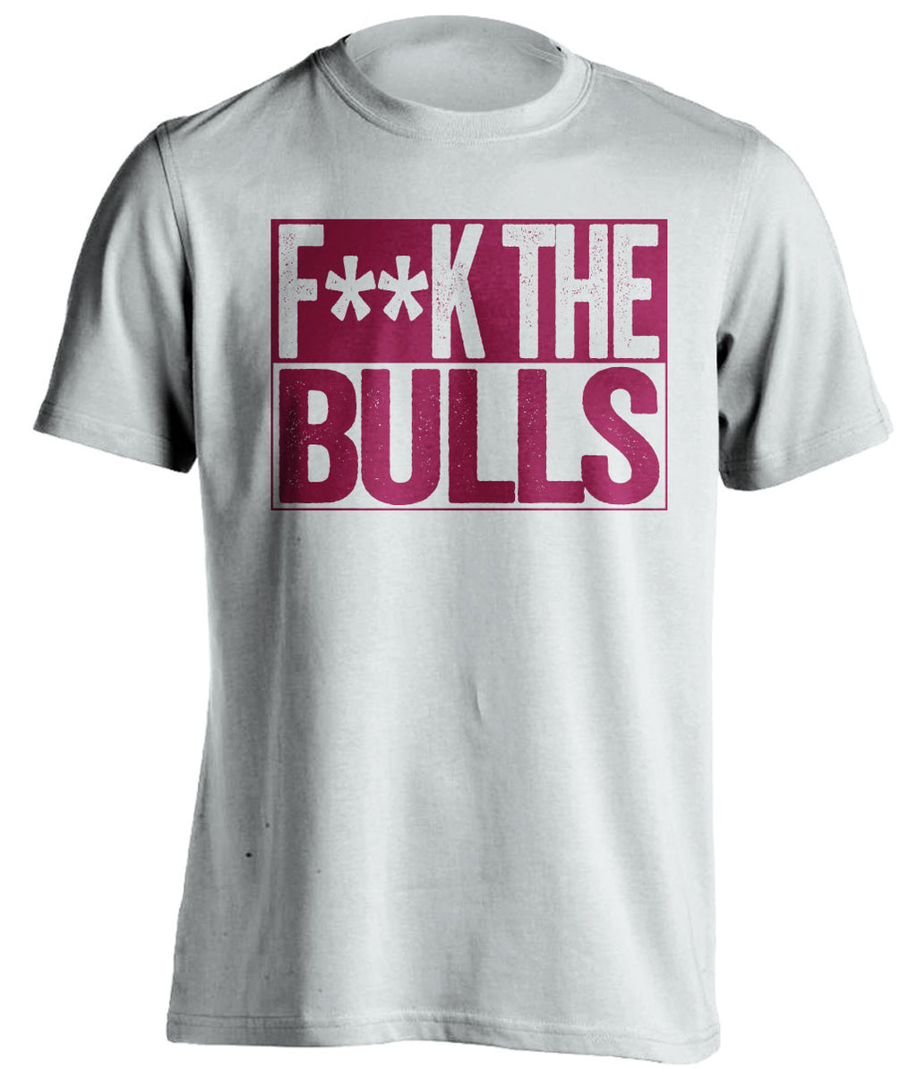 f**k the bulls cleveland cavaliers white shirt