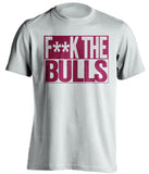 f**k the bulls cleveland cavaliers white shirt