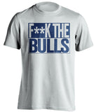 f**k the bulls indiana pacers white shirt