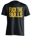 fuck the bulls indiana pacers black tshirt