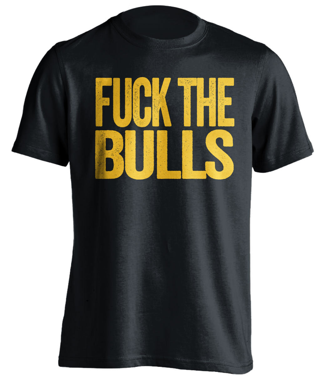 fuck the bulls indiana pacers black tshirt