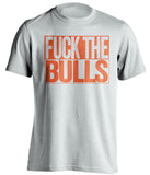 FUCK THE BULLS - New York Knicks Fan T-Shirt - Box Design - Beef Shirts
